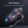 Y20 Bluetooth Full-Face Helmet Headset with RGB Lights and Heavy Bass