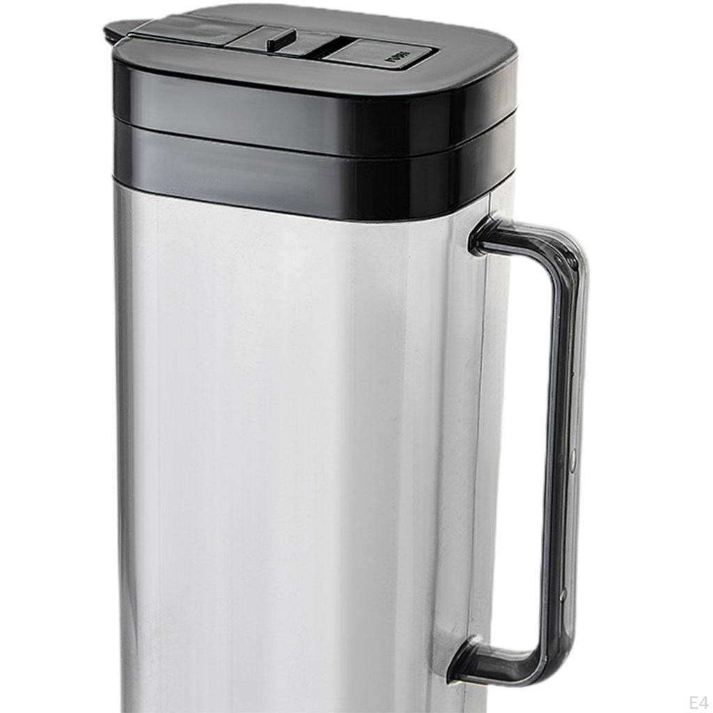 Drink Container with Lid for Water, Large Jug Home Use, Cold Beverage Pitcher