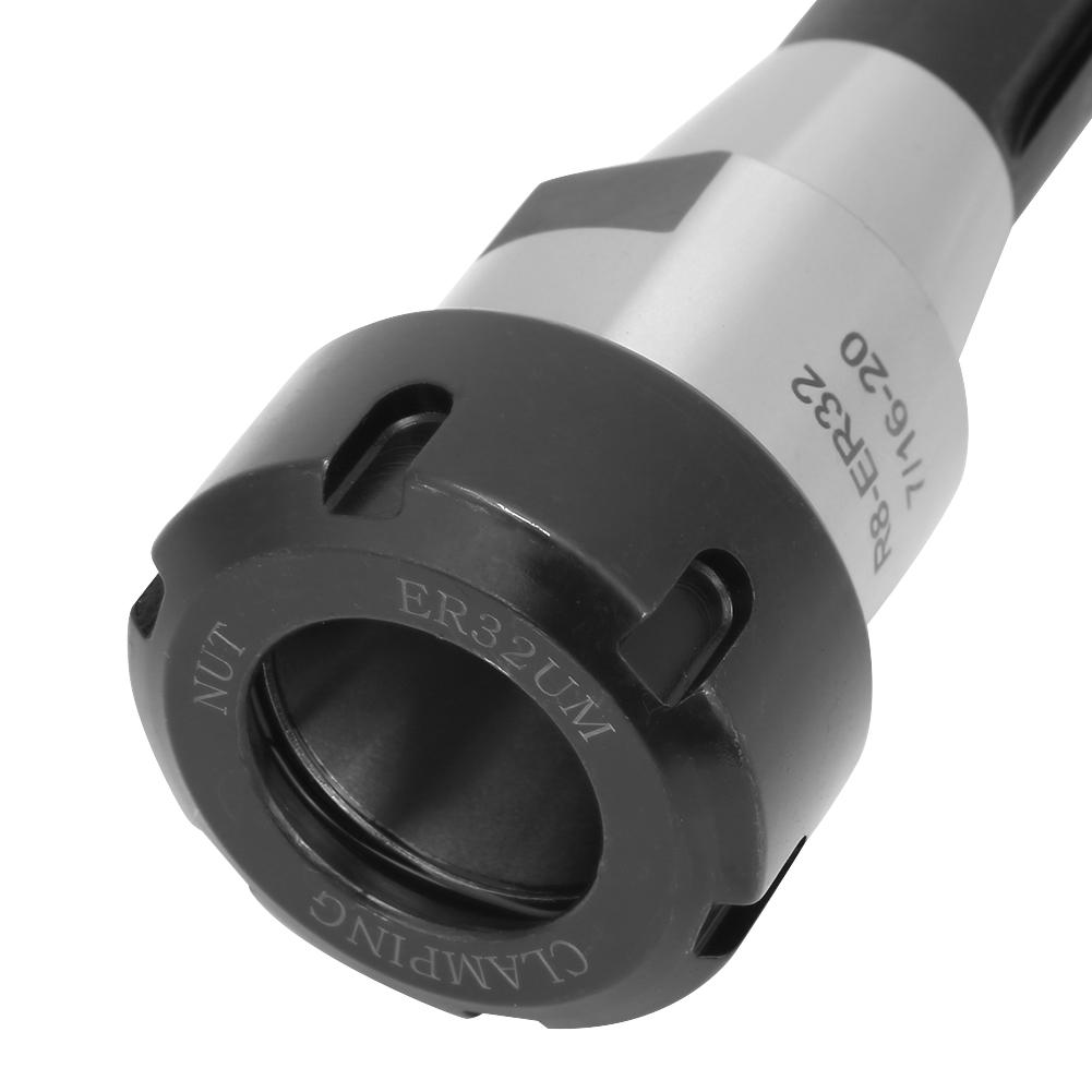 1pc R8 ER32 Collet Chuck Holder   6pcs ER32 Spring Collets CNC Milling Tool