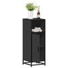 VidaXL Bathroom Cabinet Black 35x37.5x100 Cm Engineered Wood, Bathroom Storage Cabinet, Cabinet of 849239