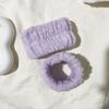 Plush Flannel Absorbent Wristbands & Splash-Proof Headband Set