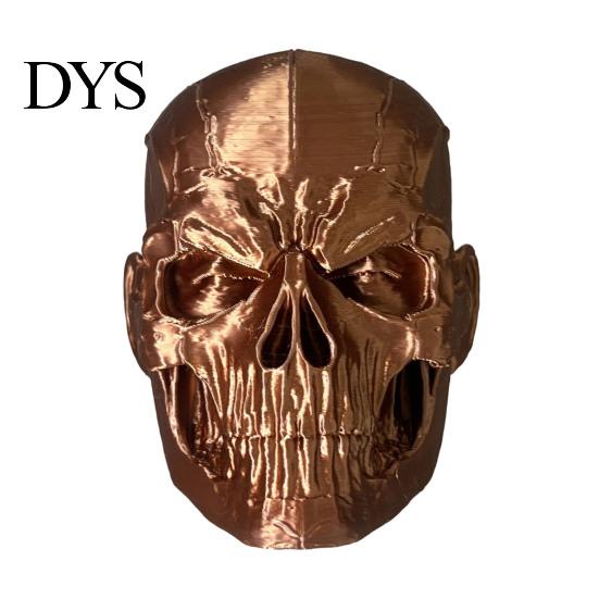 Část pro úpravu vozidla Kryt tažného zařízení Lebka, Univerzální tažná koule 3D tištěný Prachový Tvrdý Styl Krytka nářadí nákladního vozidla s texturou prasklin,