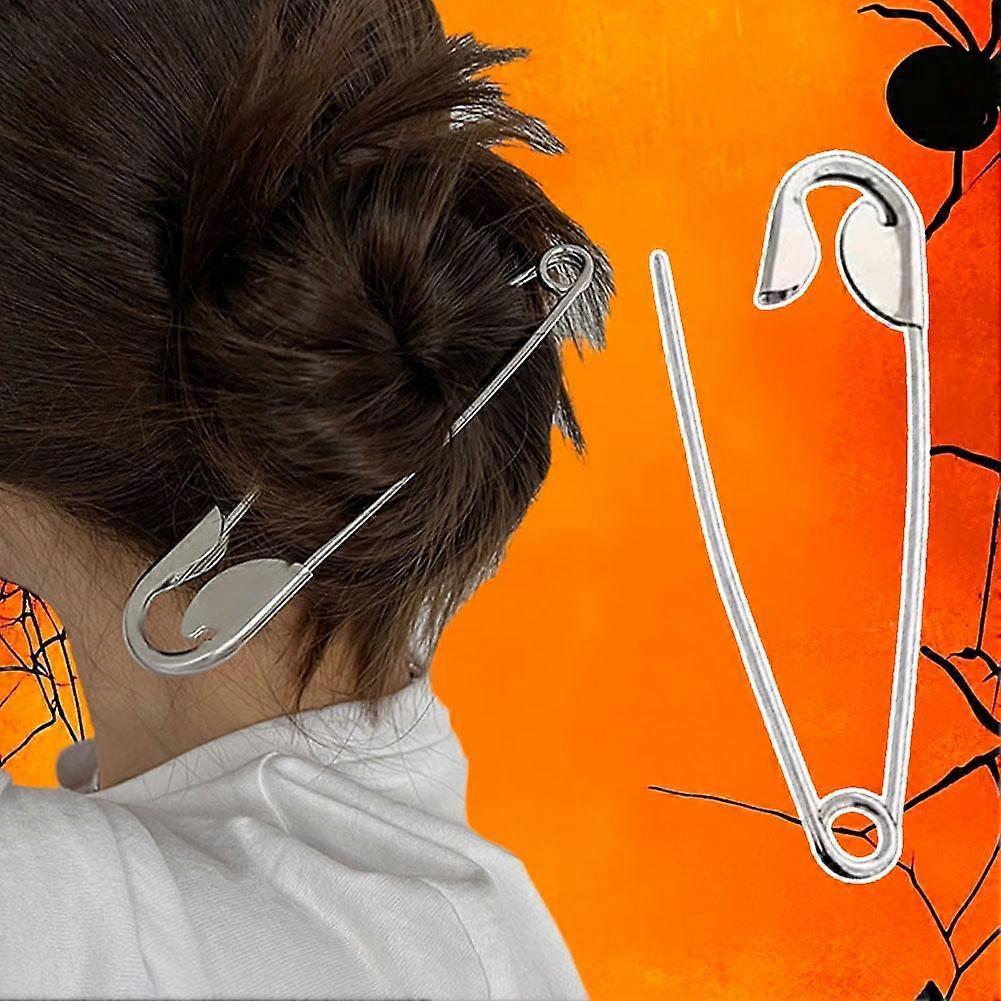 Shark Clip Design Large Pin Metal Hairpin Back Of Head Grab Clip