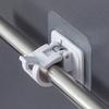 Telescopic Hook Fixing Clip For Curtains Shower Curtains Towels And Door Curtains Without Drilling