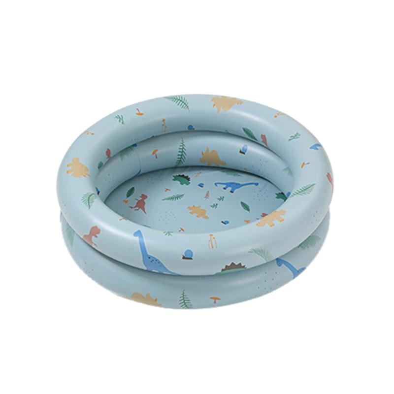 Inflatable Swimming Pool for Kids Round Inflatable Kiddie Pools,Baby Pool for Toddlers Outdoor Backyard Blow-Up Pool 120cm