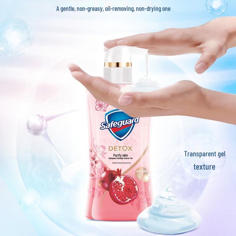 Safeguard Red Pomegranate Rejuvenating Shower Gel