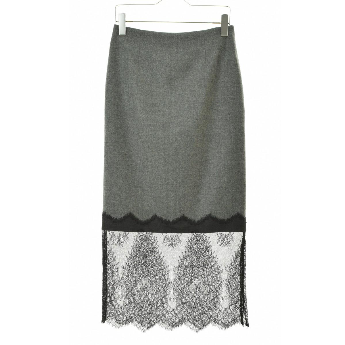 [Used] IENA / IENA 23060900975040 Lace combination tight skirt maxi skirt [cacfbbac-l]