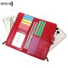 Export Wallet Large Capacity Multi-card Position Hidden Buckle Change Bag Retro Simple Long Wallet Women's RFID Handbag