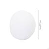 60 Pieces Artificial Snowball with Mesh Bag Lightweight Snow Ball Mess-Without