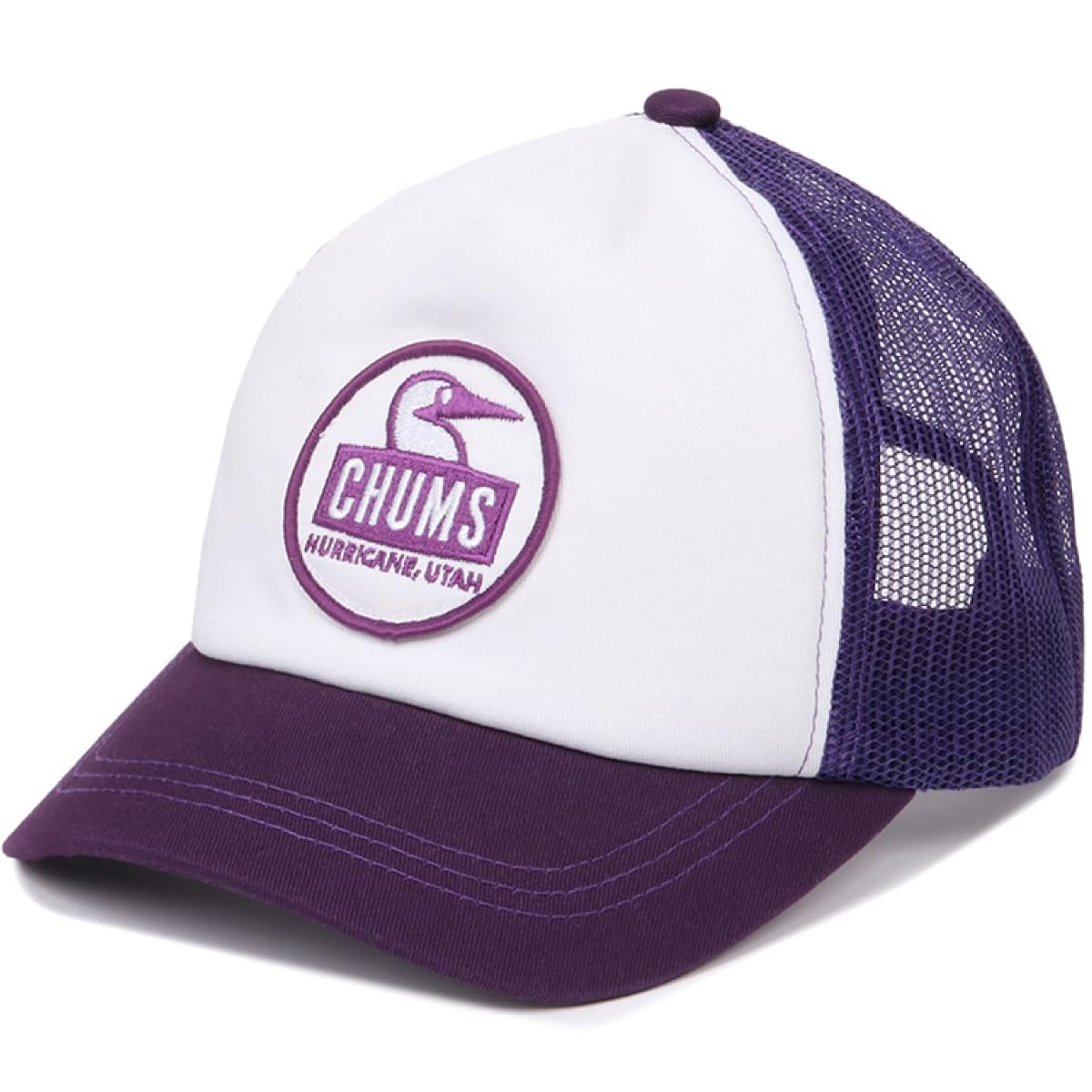 

Кепка Booby Face Mesh Cap [Chums] Фиолетовый/Белый