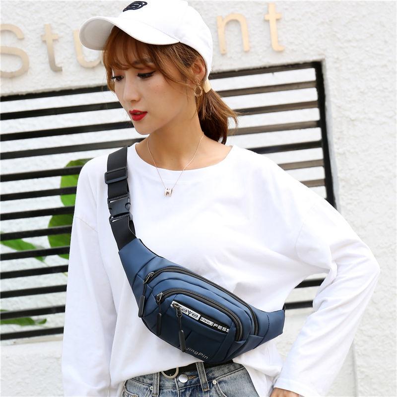 Velkokapacitní pasová taška Multifunkční outdoorová sportovní taška na mobilní telefon Cestovní taška na prsa