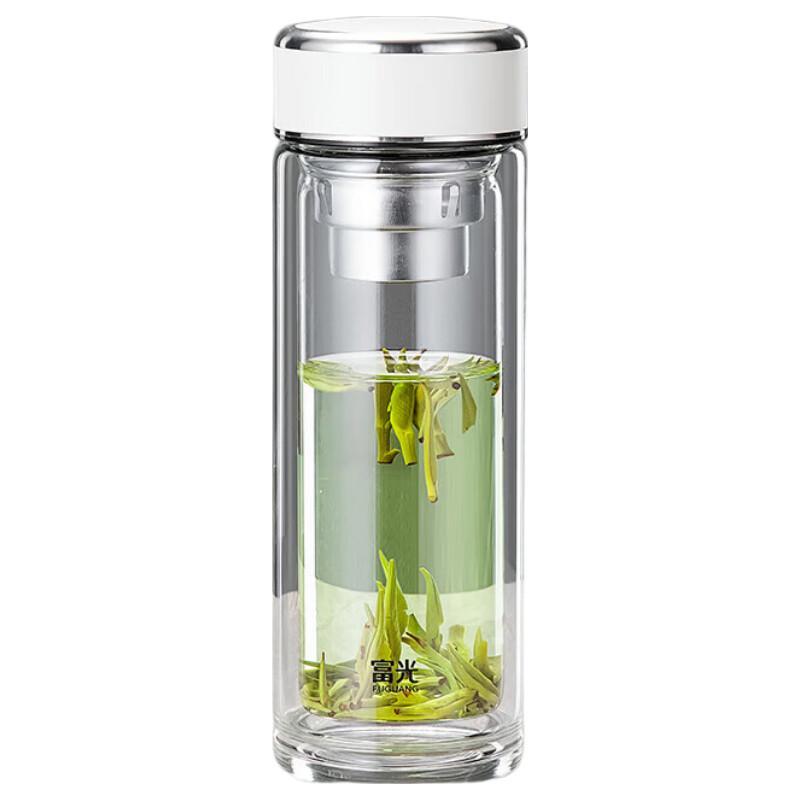 

Fuguan Double-Layer Borosilicate Glass Tea Infuser Cup