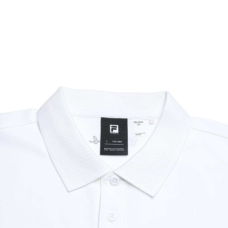 FILA Tennis Artist Grand Slam Minimalist Comfortable Casual Polo Shirt Men tops A11M633125FWT