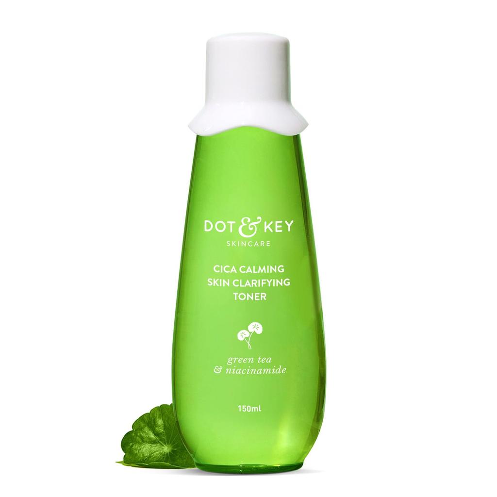 Dot & Key Cica Calming Skin Clarifying Toner 150ml Pack for Acne Prone Oily Sensitive Skin
