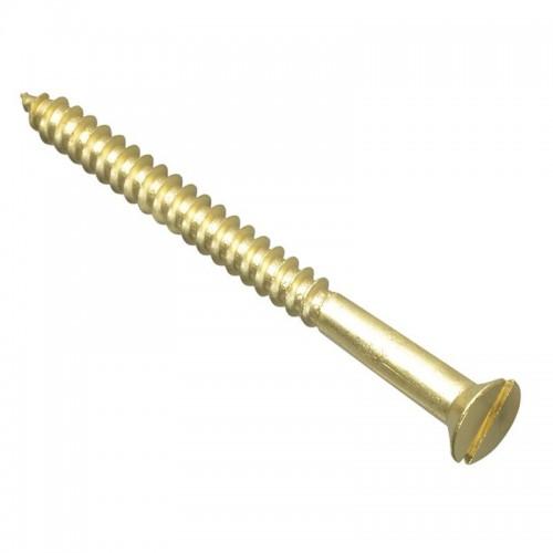 Forgefix Wood Screws, Slotted, Csk, Brass colore foresta di pioggia tropicale