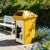 Dustbin Sticker Funny Cartoon Animal Wheelie Bin Decal Self Adhesive Cute Monkey Chicken Cat Sticker for Door Trash Cans Bins Driveway Garden Patio