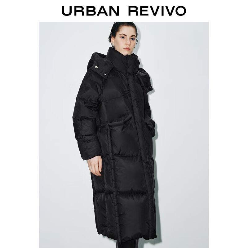 

UR 2025 Women s Winter Hooded Quilted Down Jacket M (M-L)
