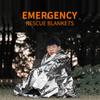 Emergent Blanket Outdoor Survival Rescue FirstAid Foil Thermal Blanket Hypothermia Windproof
