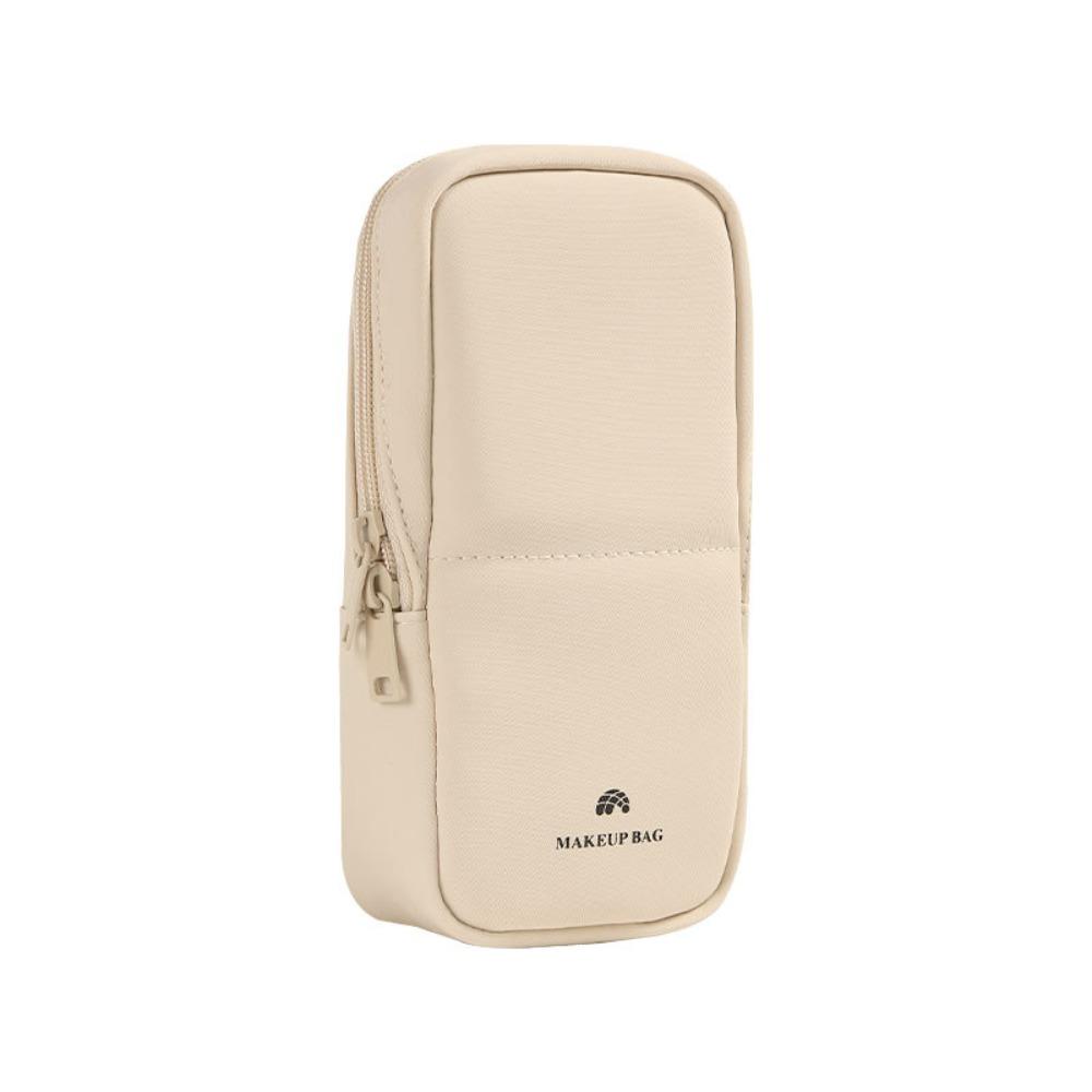 Zipper Makeup Brush Bag Large Capacity Pen Storage Organizer Case Women Toiletry Bag Bath Use