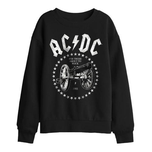 AC/DC Childrens/Kids About To Rock Cannon Sweatshirt