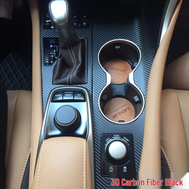 Lexus RX Carbon Fiber Gear Shift Sticker for RX200, RX300, RX450H Interior Enhancement