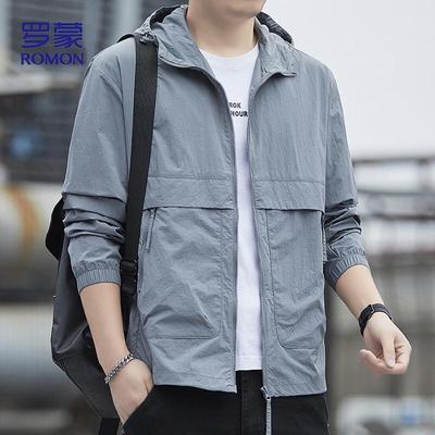 Men's Hooded Summer Sun Protection Jacket