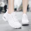 2020 Spring New Fly-woven Thick-soled Lightweight Versatile Lace-up Dance Shoes Casual Shoes Women's Shoes 41 42