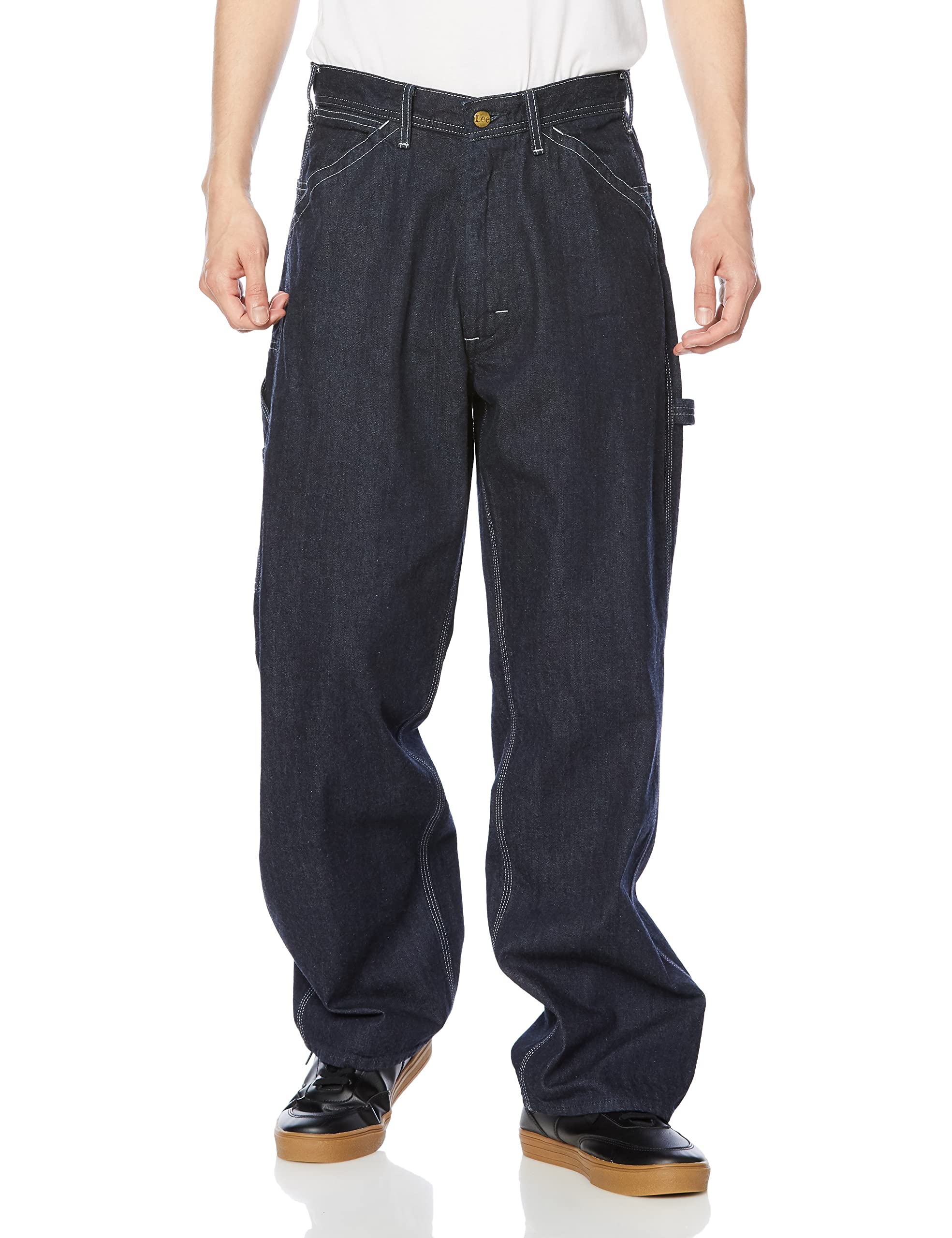 

Lee Painter Wide Straight Denim Plus Denim Pants, Pants, Sizes, LM7288, Men s