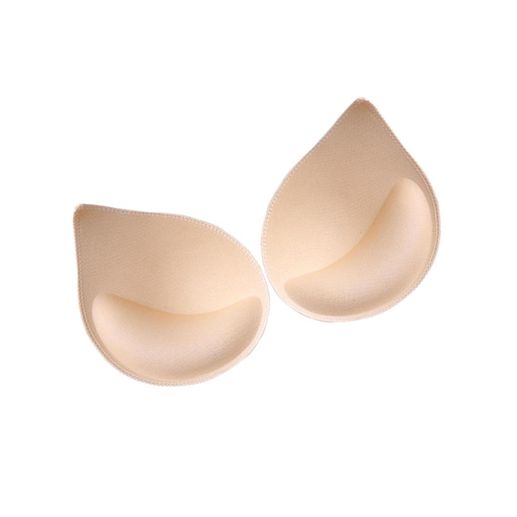 1 Pair Bra Insert Pads Enhancer Removable Breathable Sports