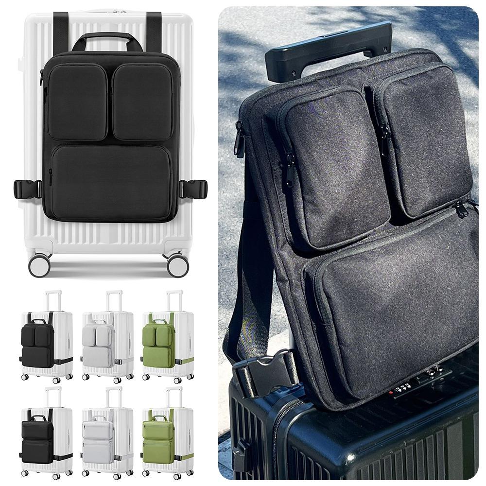 

Додаткова сумка для валізи збільшеної місткості. Багатофункціональна сумка-жилет для багажу B3