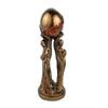 The World is Your Statue Trophy for Office Home Decoration Birthday Graduation Ceremony Resin Statue