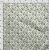 oneOone Cotton Flex Green Fabric Valentine Heart Diy Clothing Quilting Fabric Print Fabric By Yard 40 Inch
