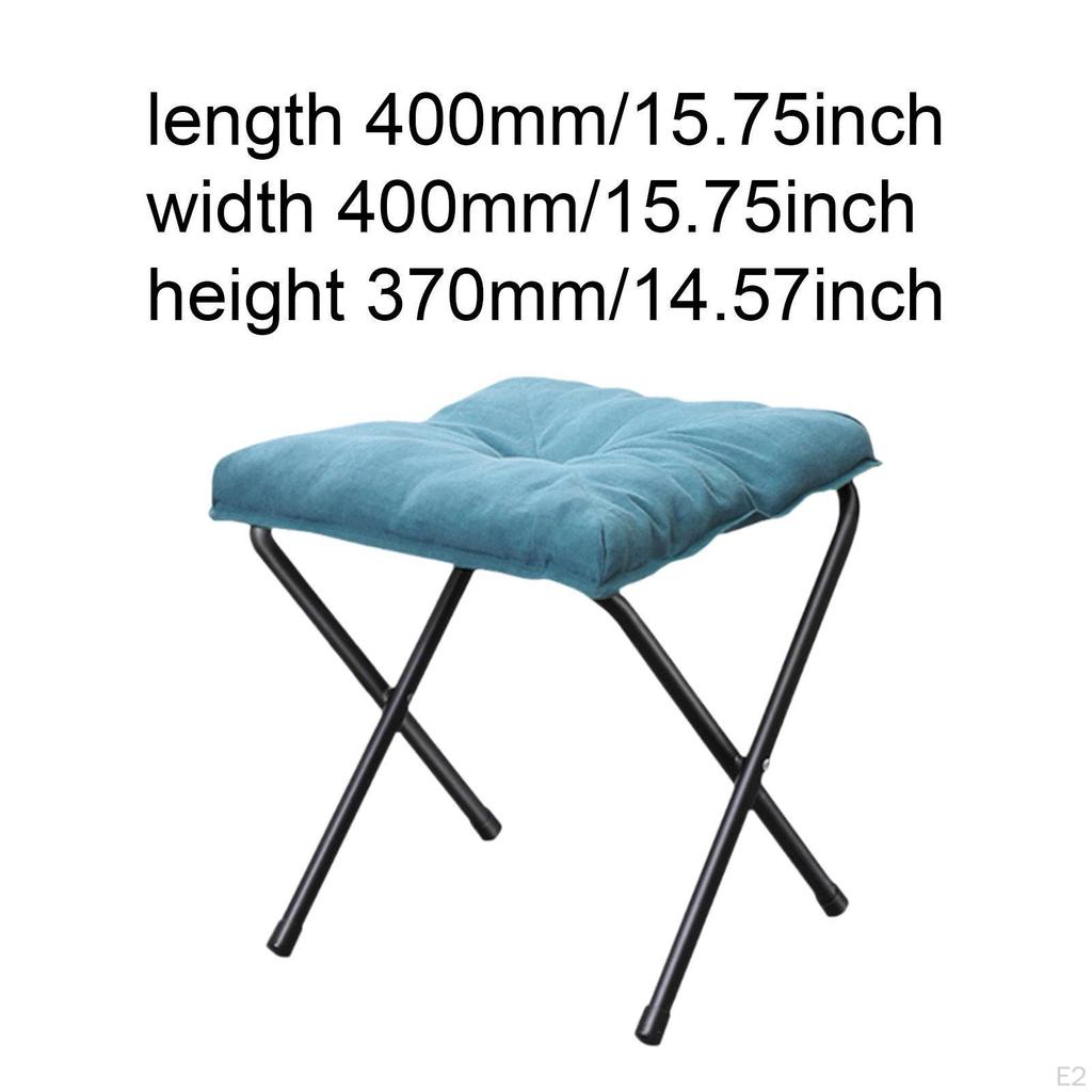 Fußhocker Campingstuhl Mehrzweckgeschenke Verschleißfest Weich Tragbar Angelsitz für Draußen