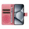 For Xiaomi Poco M8 Pro 5G/Redmi Note 15 Pro+ 5G (Global) Leather Wallet Case Sunflower Imprinted Phone Cover