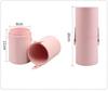 Portable Dustproof Makeup Brush and Pencil Storage Tube with Cover