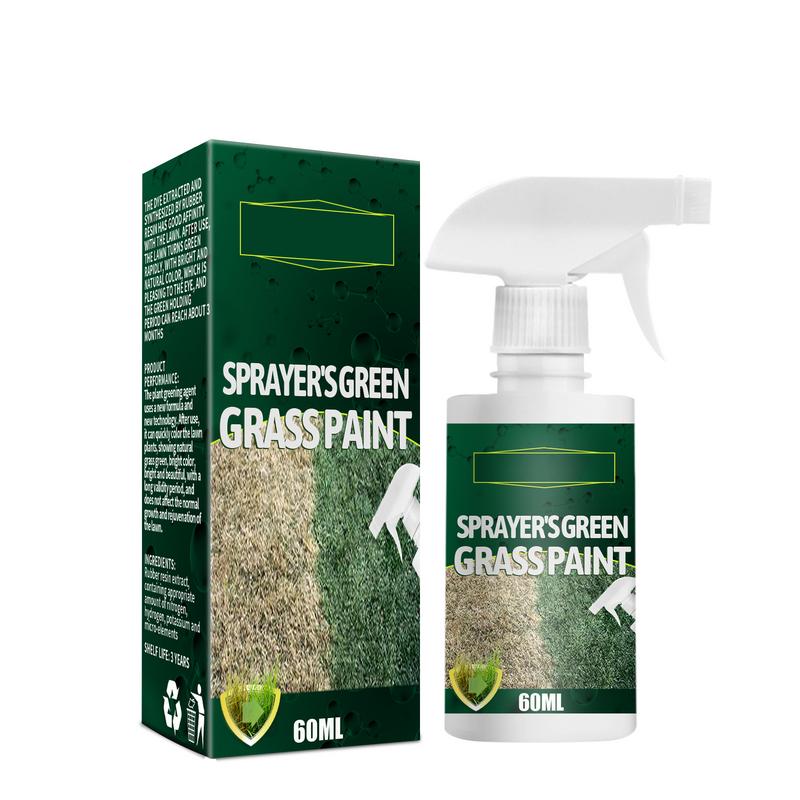 Hot Sale Green Grass Lawn Spray Household Seeding System Liquid Spray Seed Lawn Care Grass Shots Natural Pet-Friendly