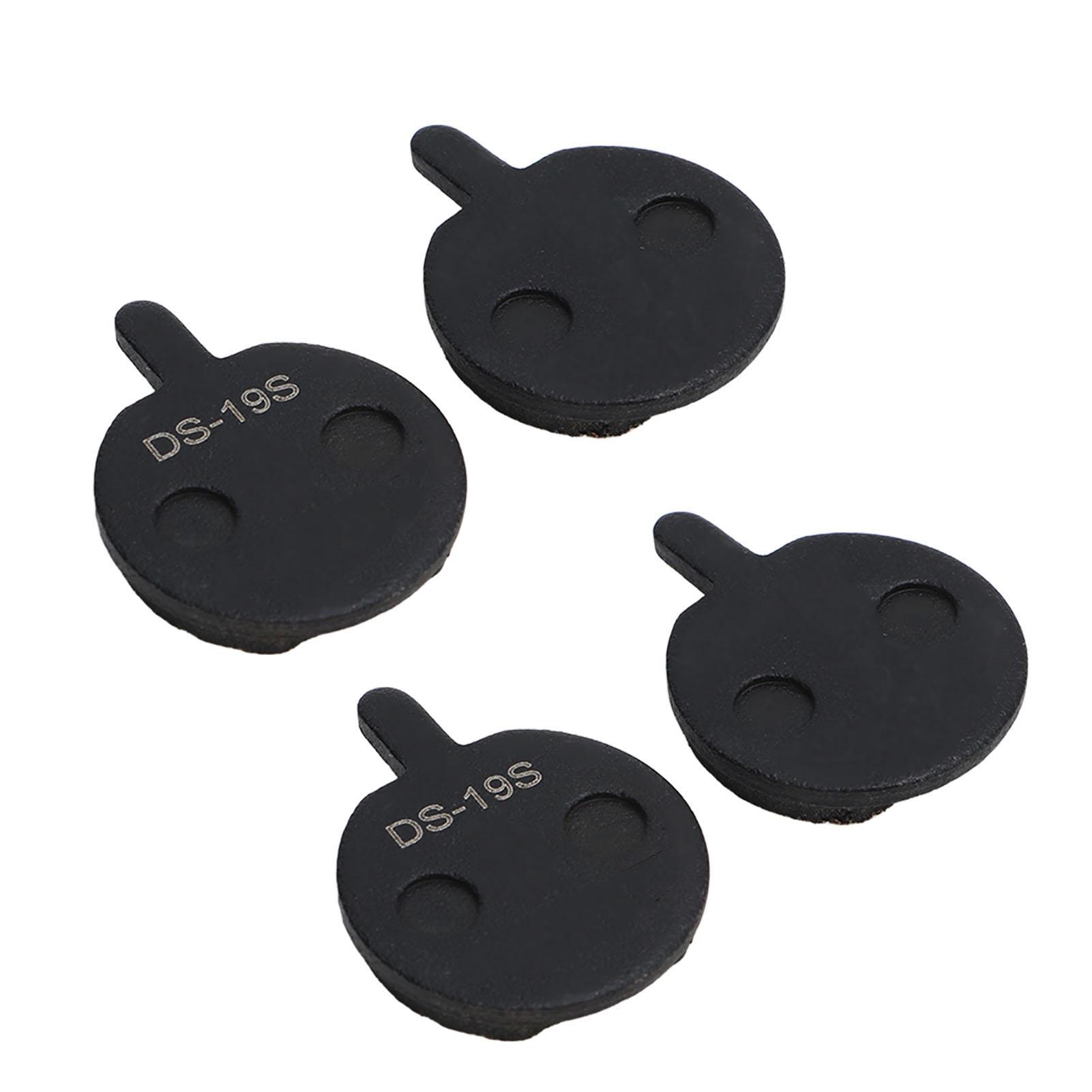 

4pcs Disc Brake Pads Resin Semi Metal Lightweight High Friction Brake Pads for Mountain Bike