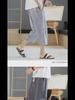 Men's Cotton and Linen Cropped Trousers - Lightweight Summer Casual Shorts for Middle-Aged and Elderly.