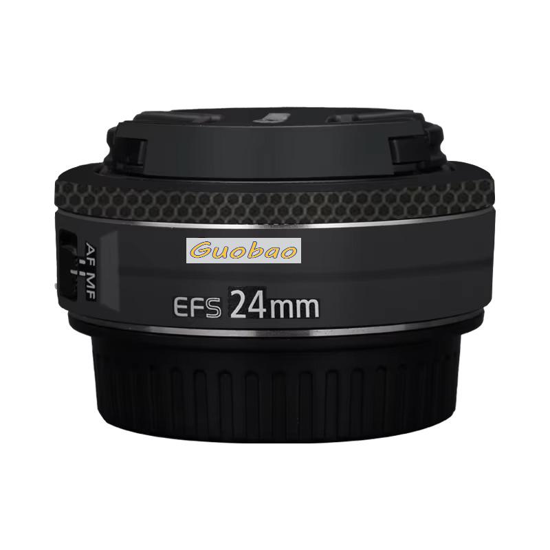 For Canon EF-S 24mm F2.8 STM Lens Decal Skin for Canon EF-S24 F2.8 Lens Cover Film 24 2.8 Protective Sticker for canon 24mm 2.8