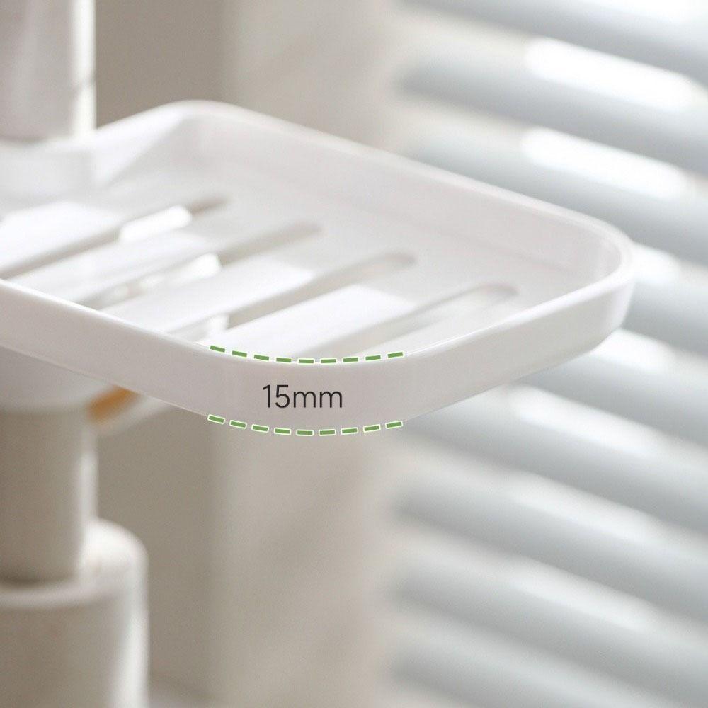 Plastic Faucet Sponge Holder Rotatable Sink Rack Easy To Install Kitchen Storage Shelf  Kitchen