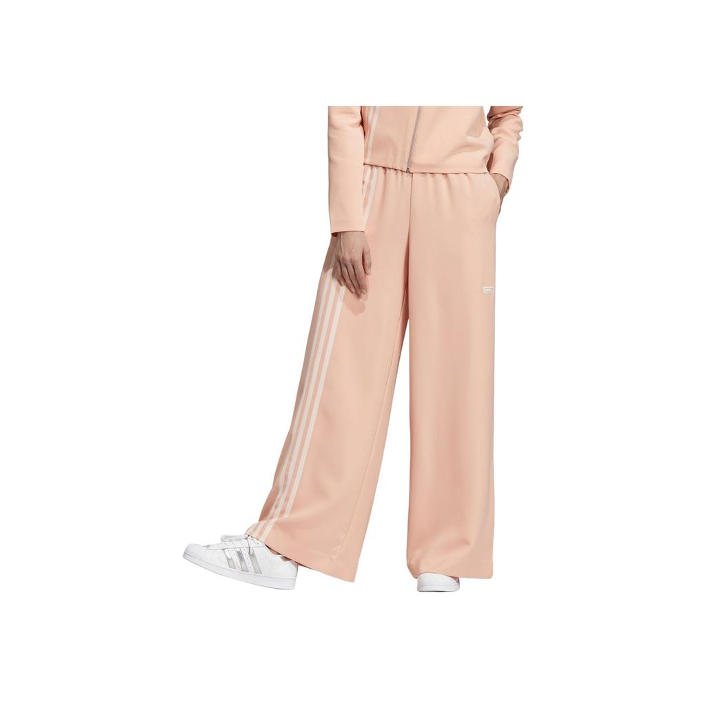 Adidas Originals Three Stripes Casual Fashion Knit Sports Pants Women Bottoms EC0926