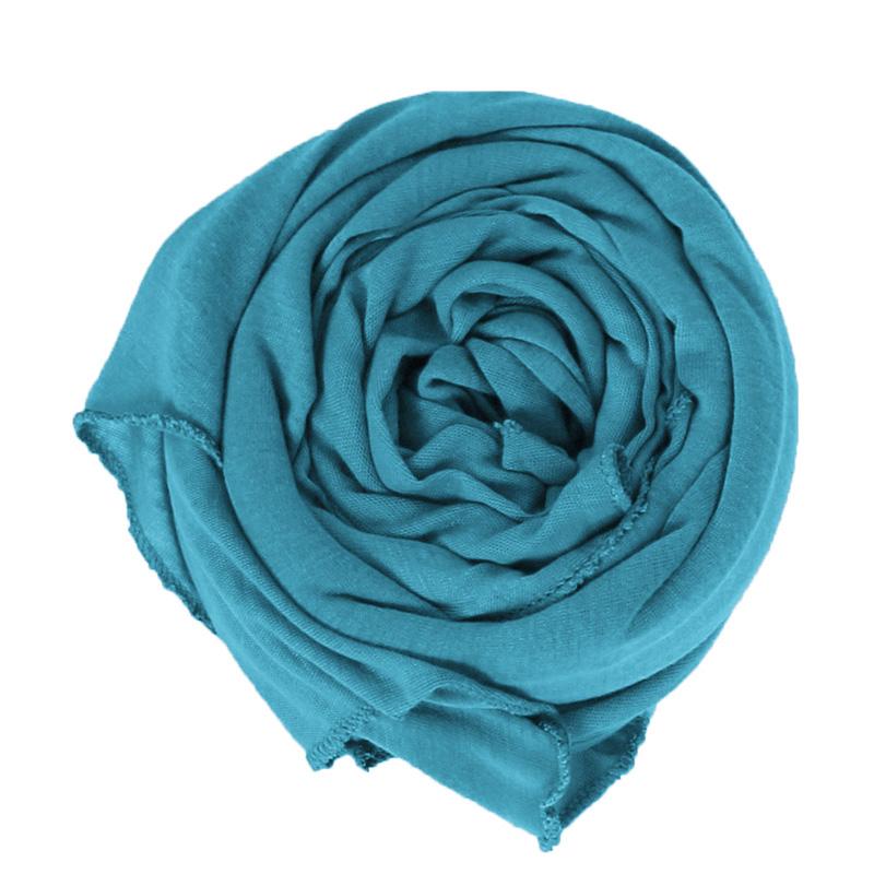 Modal Jersey Hijab For Women Cotton Headscarf Soft Long Shawl Muslim Fashion Scarves Islamic Turbans Women Bandana Headband