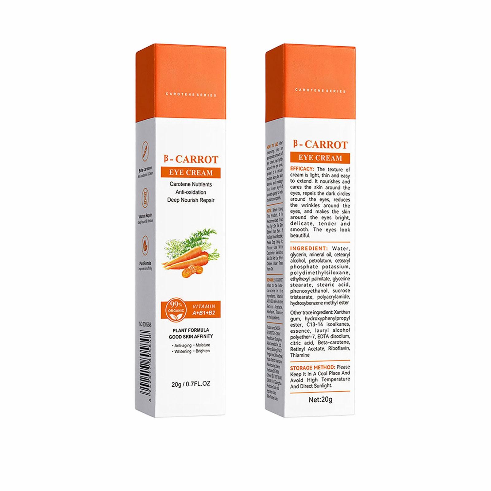 

Морковный крем для глаз One Size