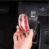 Carbon Fiber Black Gear Shift Knob Cover Trim For Nissan Sentra Altima 2020-2024