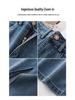 Women's High-Waisted A-Line Denim Midi Skirt with Retro Slit - Spring/Autumn 2026 Collection