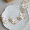 Decorative Lace With Accessories Fabric Lace Accessories High-Grade Gold Thread Embroidery Water-Soluble Lace Cheongsam Clothing Materials