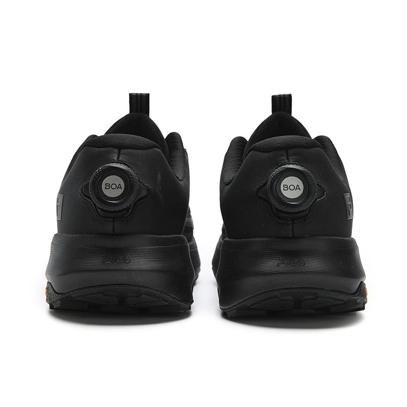 FILA BOA EXPLORER 3 Cushioning Abrasion Resistant Lightweight Low top Outdoor Shoes Men's Black A12M541217FBB