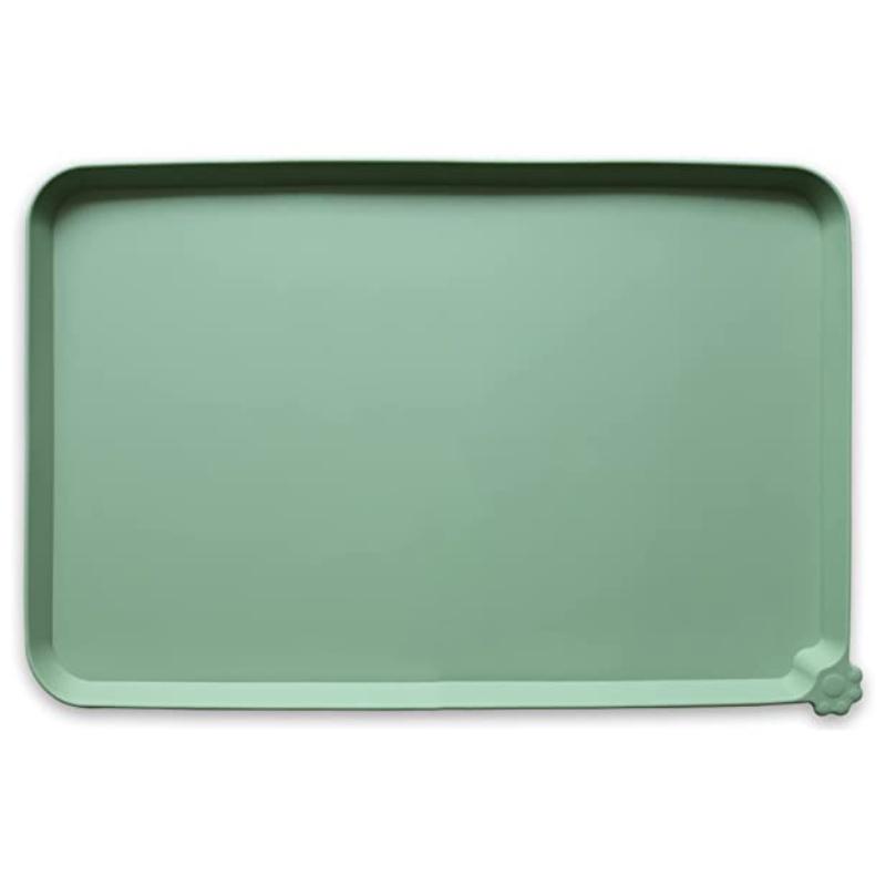 48*30*2cm Silicone Pet Mat Anti-spill Dog And Cat Feeding Mat