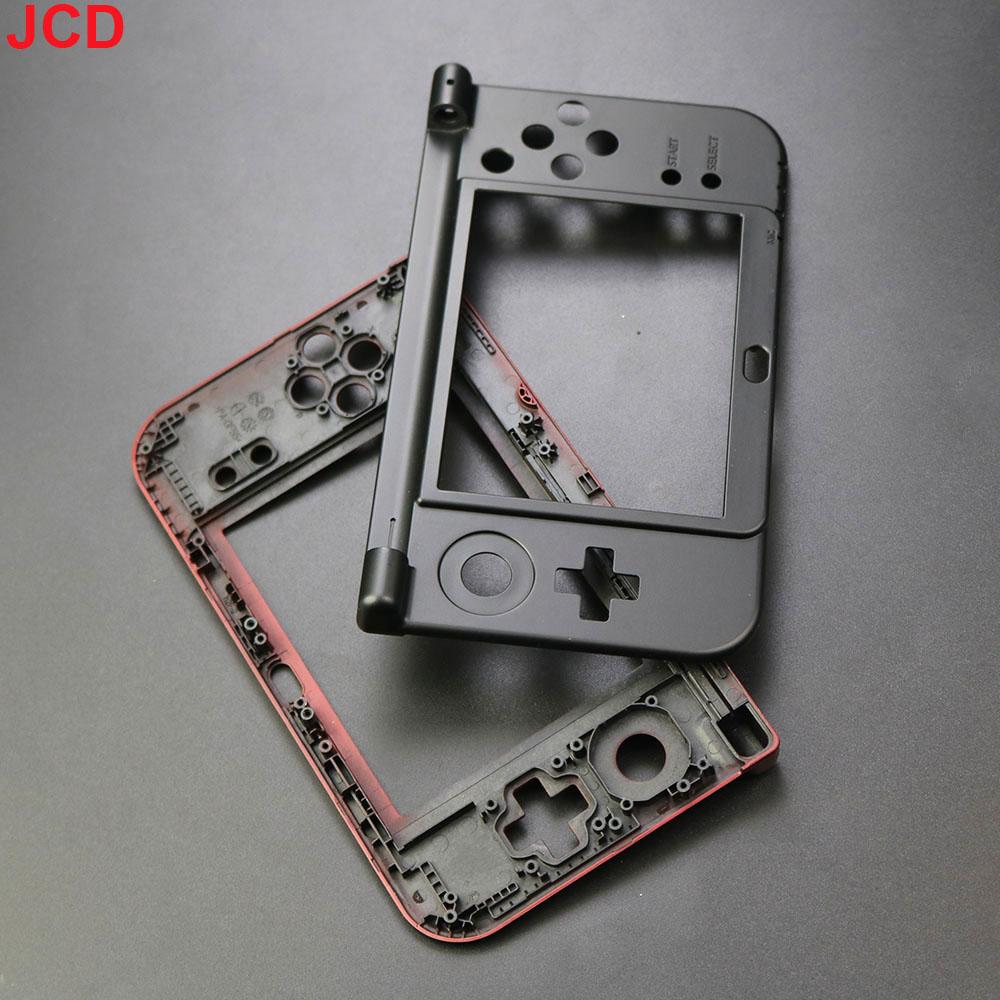 Original Shell Replacement Hinge Part Black Bottom Middle Shell Housing Case C Face Middle Frame Case For New 3DS XL LL Console