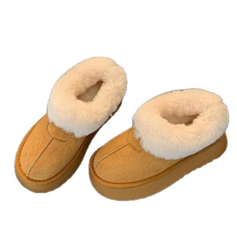 High-top Snow Boots for Women, Padded Women's Shoes, New Style Shoes, Low-top Cotton Shoes